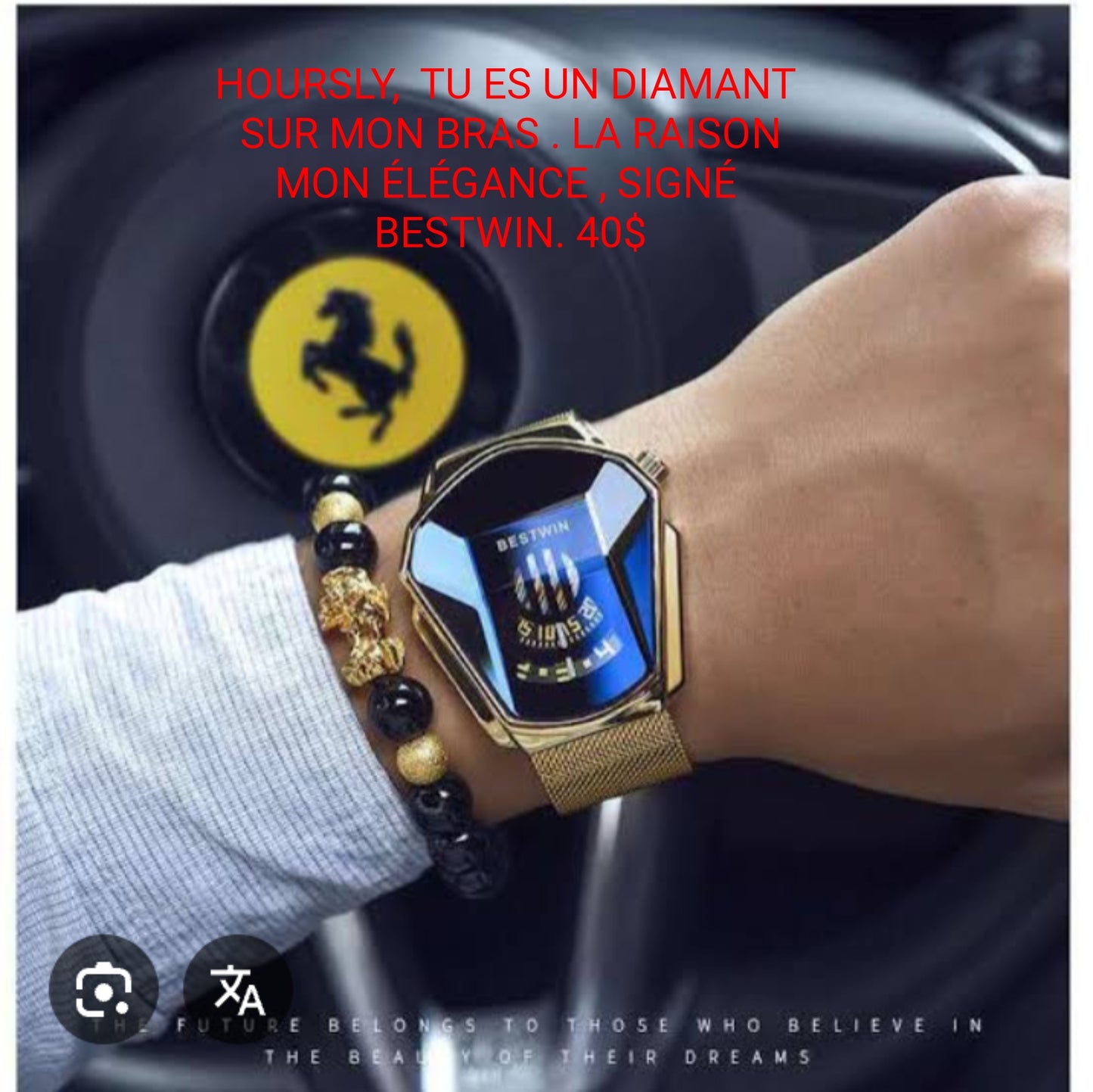 LA MONTRE HOURSLY.